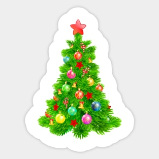 Christmas tree Sticker